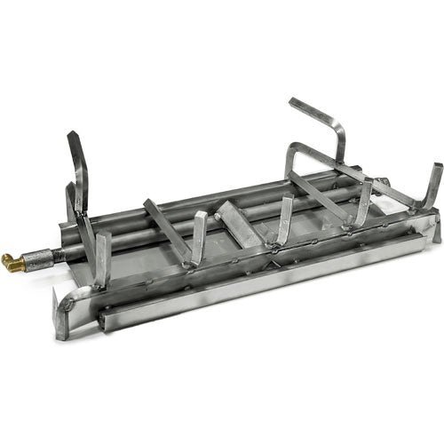 Grand Canyon Gas Logs Outdoor Vented Natural Gas Double Burner, LP Convertible, 18" to 60"